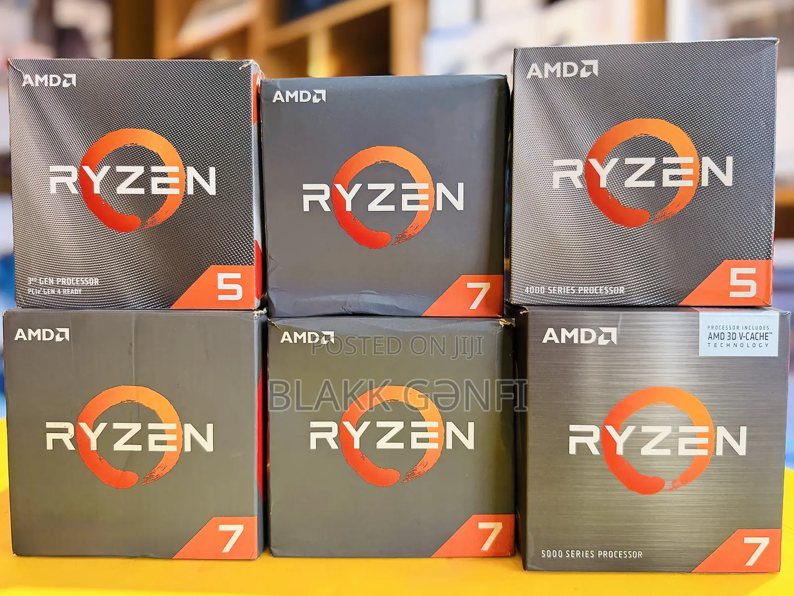 Ryzen 2600,2700X,3400G,3600 Processors