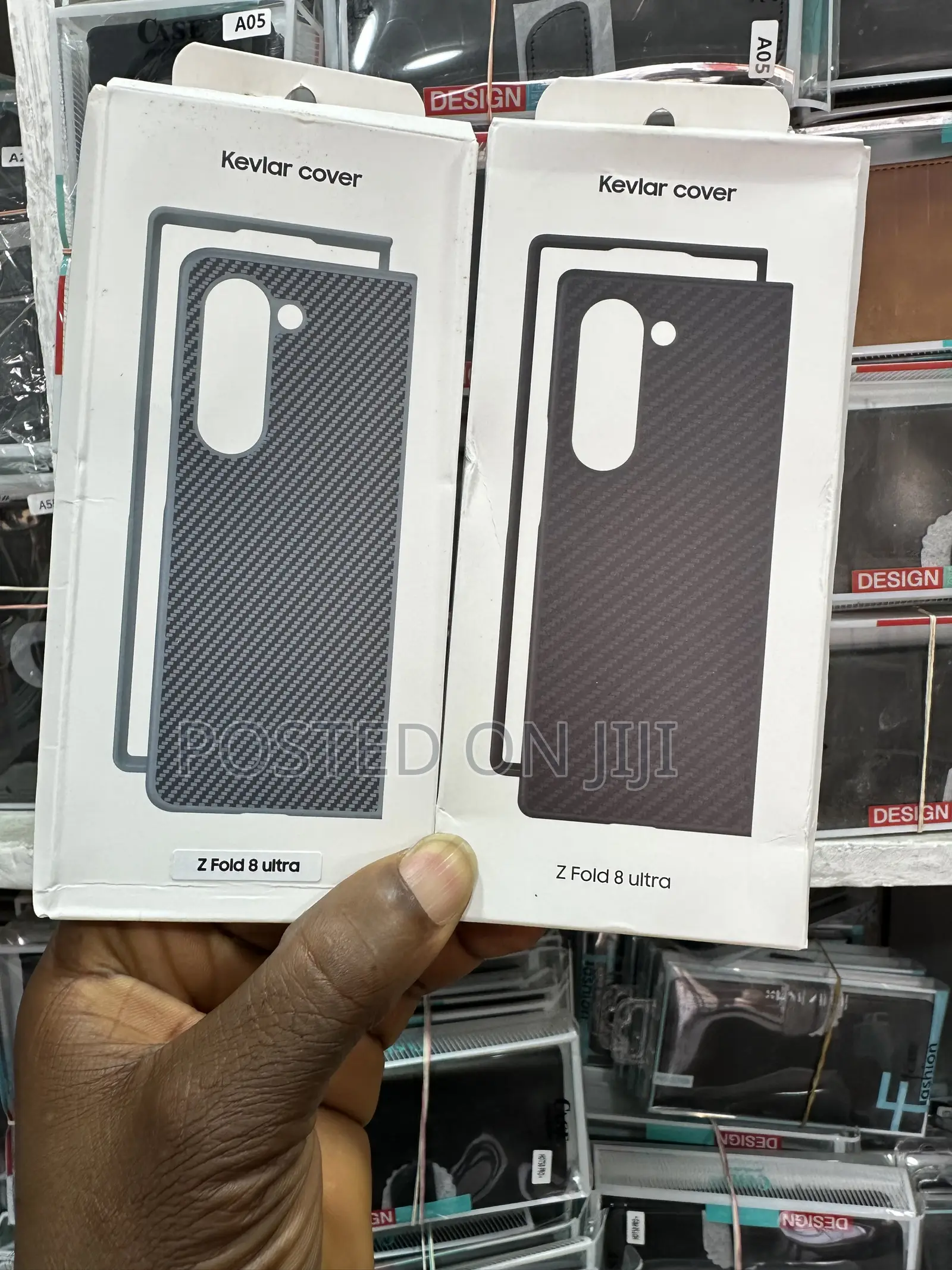 Galaxy Z Fold 8/8ultra Kevlar Case With Front Glass Protector