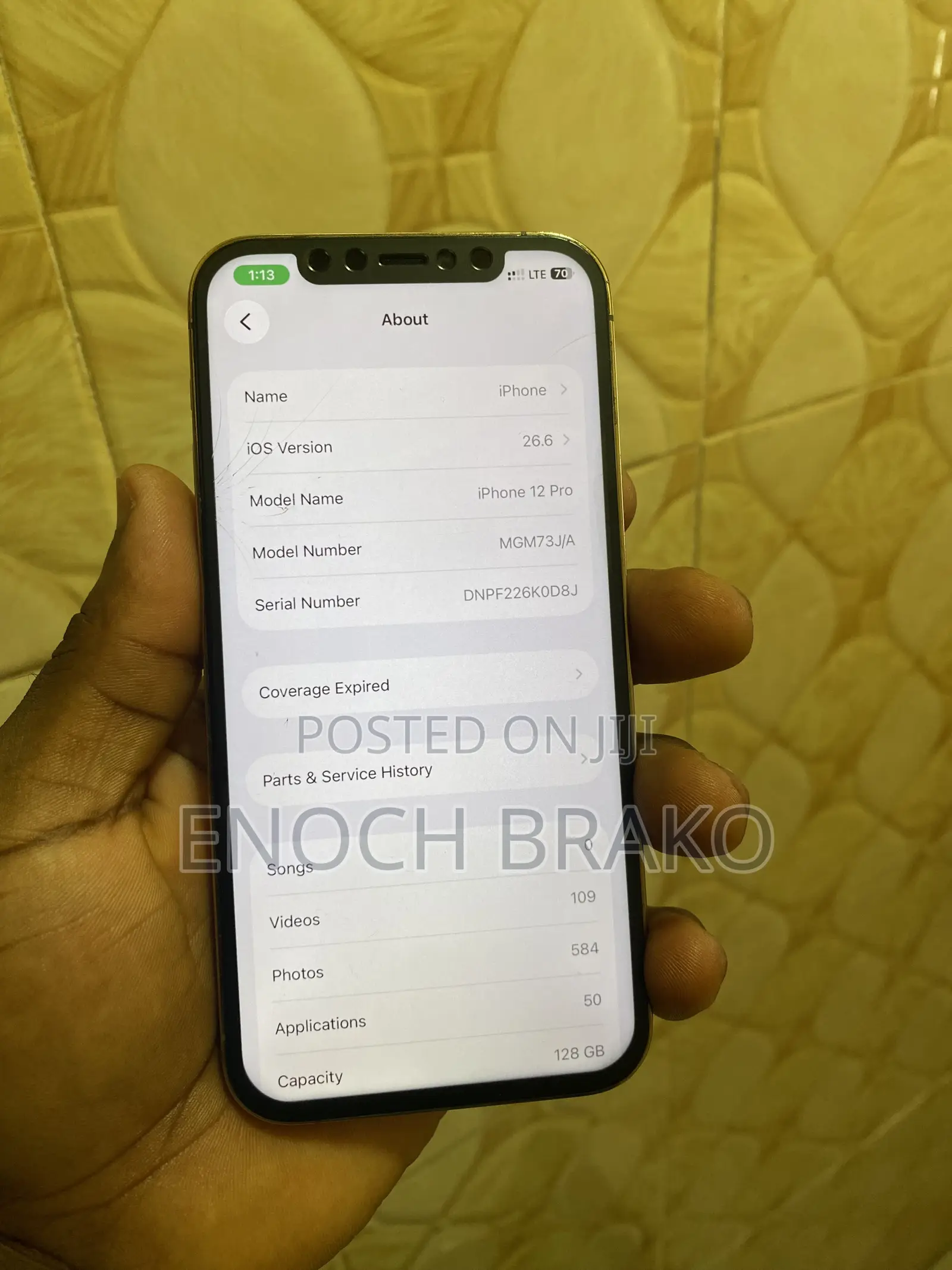 Apple iPhone 12 Pro 128 GB Rose Gold