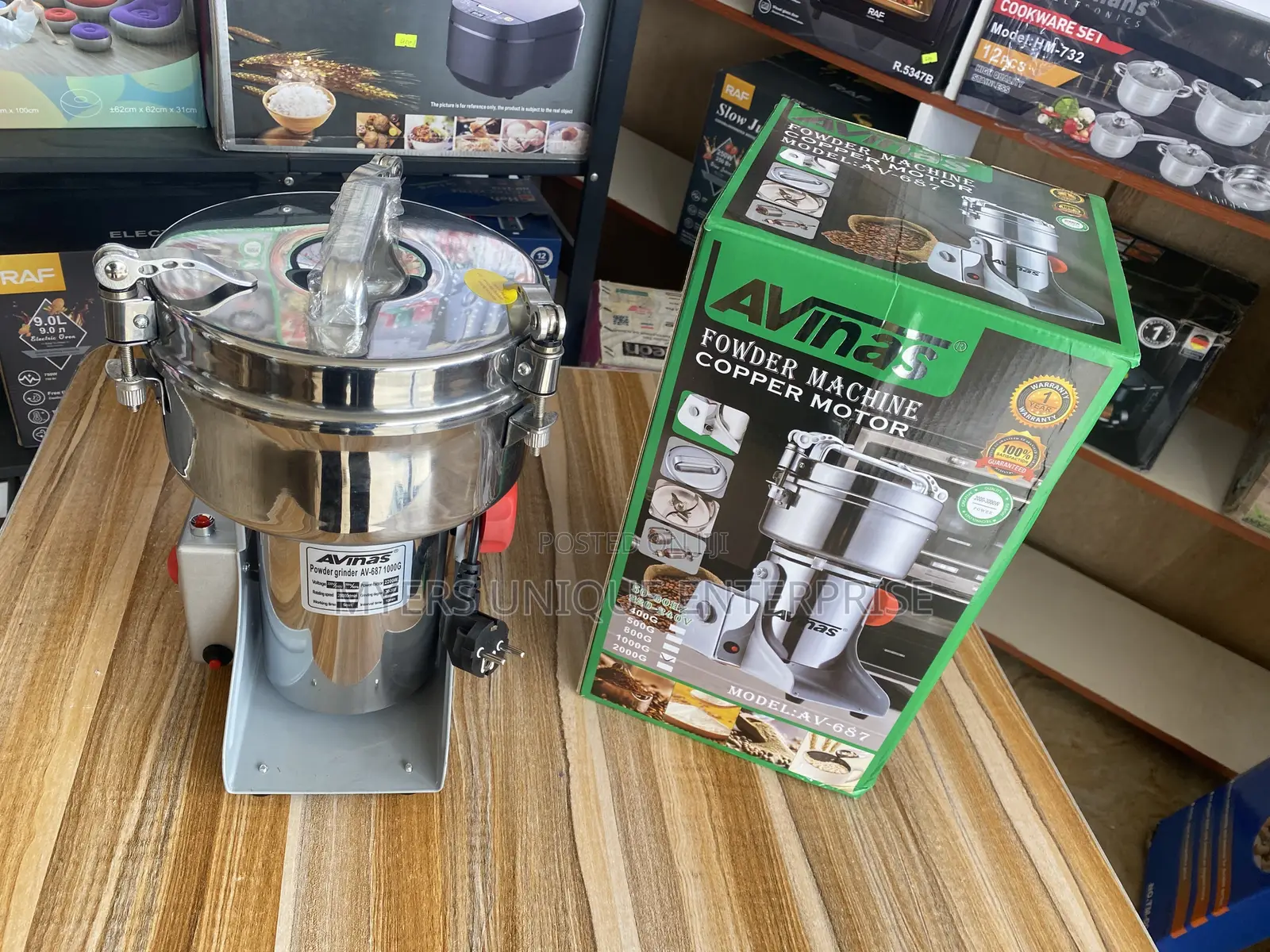 Heavy Duty Powder Grinder for Kitchen Use Avinas
