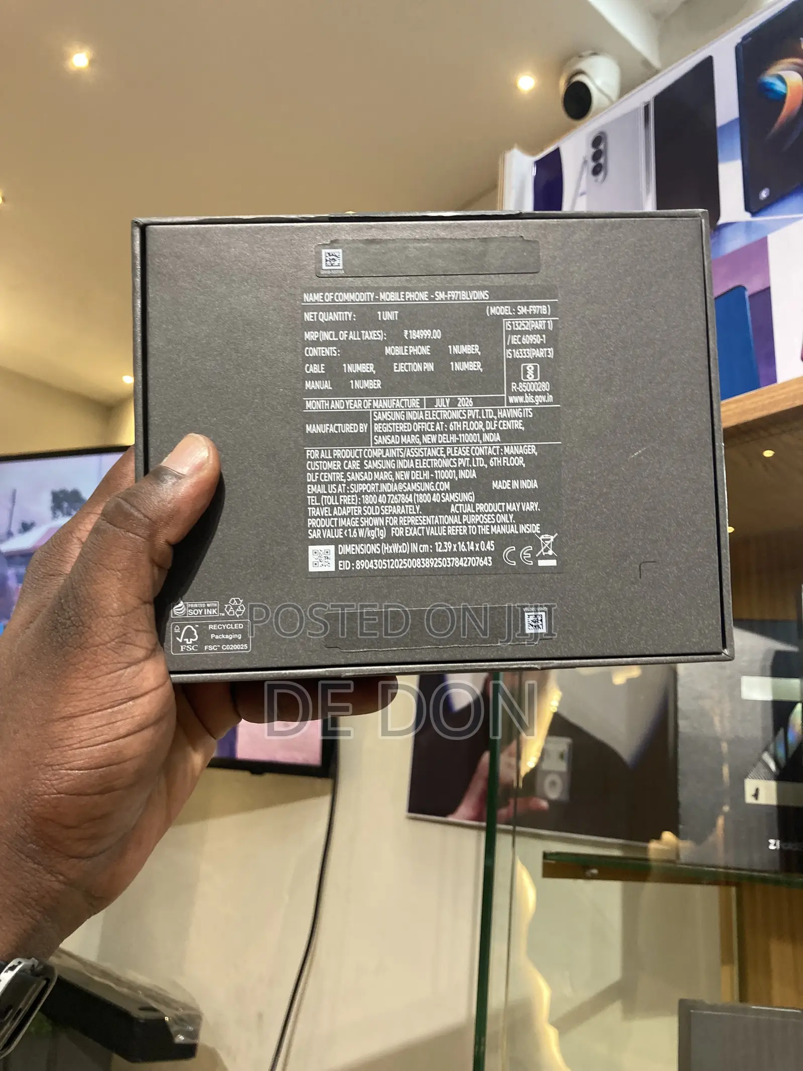 New Samsung Galaxy Z Fold8 256 GB