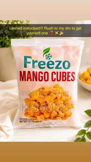 Frozen Mango Cubes