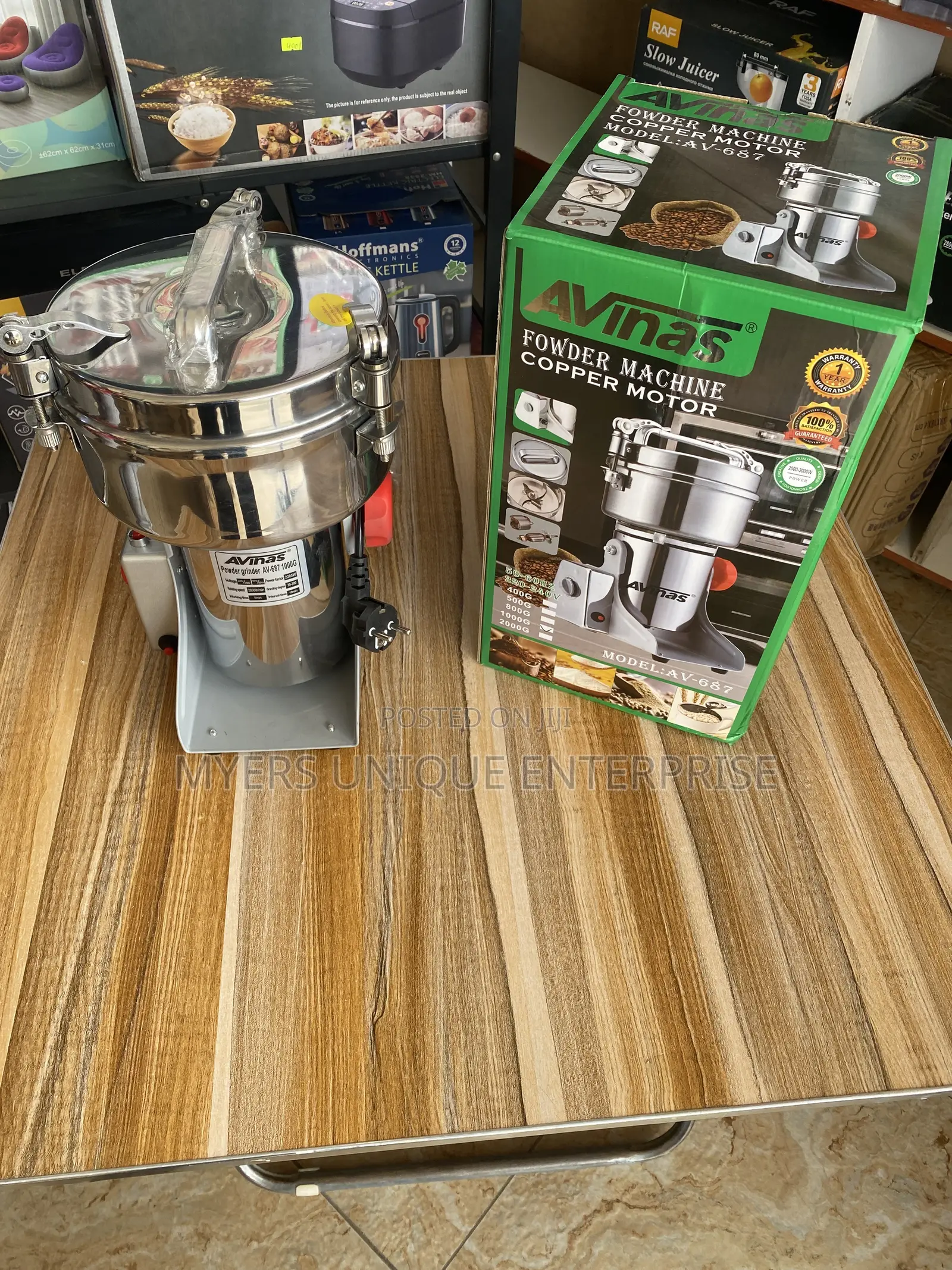 Fast Electric Powder Grinder for Grains Seeds