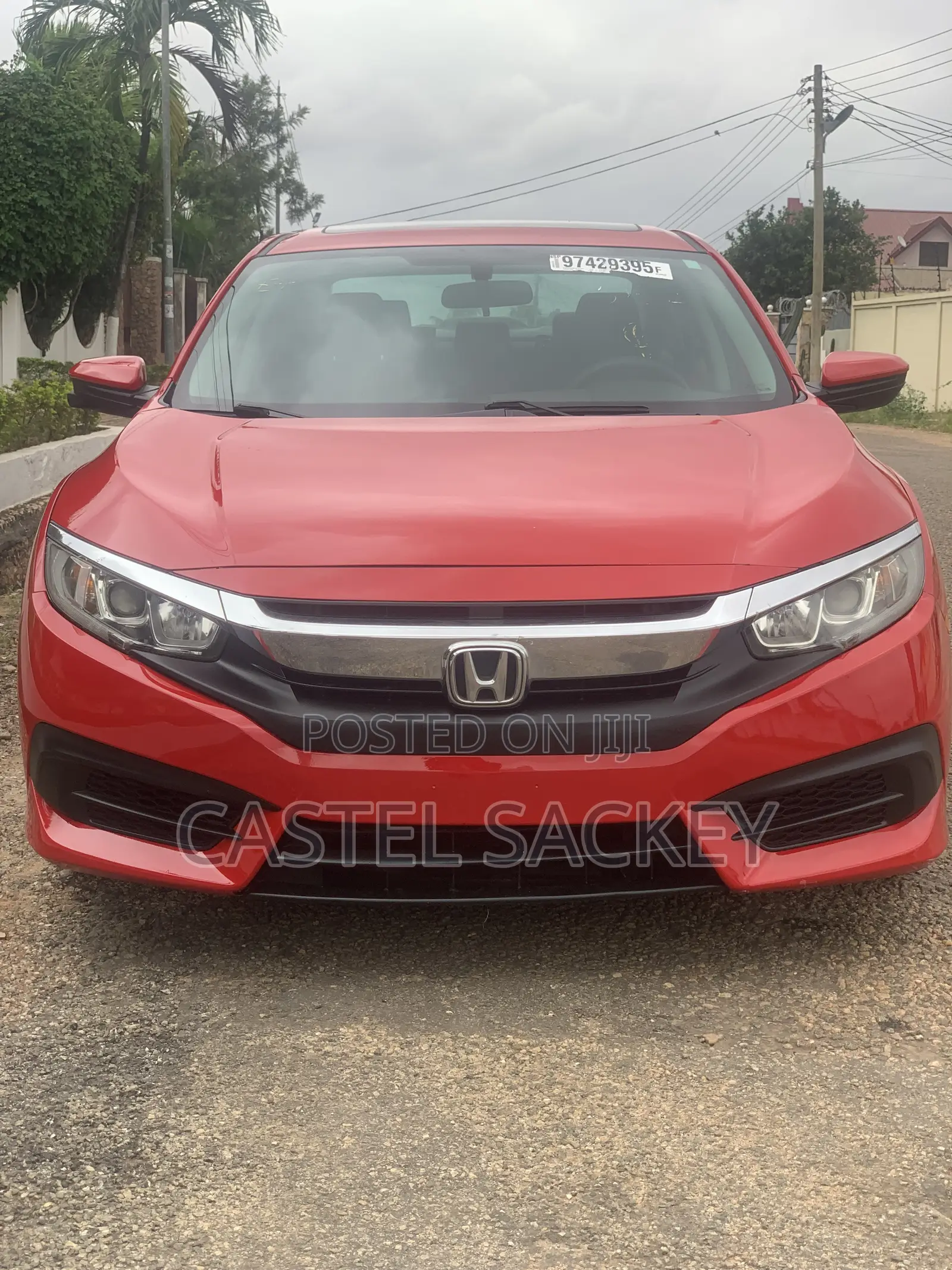 Honda Civic 2017 Red