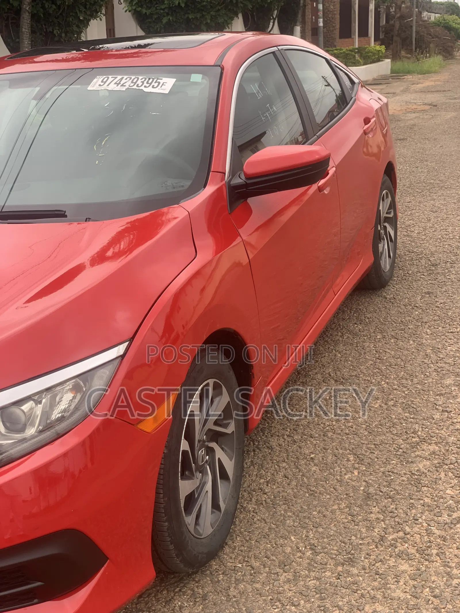 Honda Civic 2017 Red