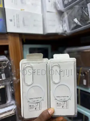 Z Fold8ultra Front Back Transparent Case With Magnetic Stand