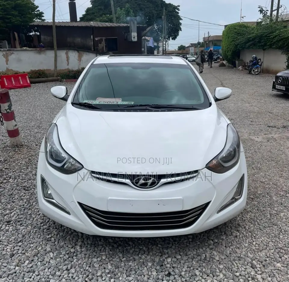 Hyundai Elantra Limited PZEV 4dr Sedan (1.8L 4cyl 6A) 2015 White