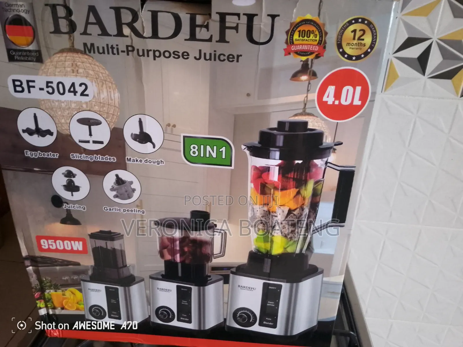 8 in 1 Bardefu Blender