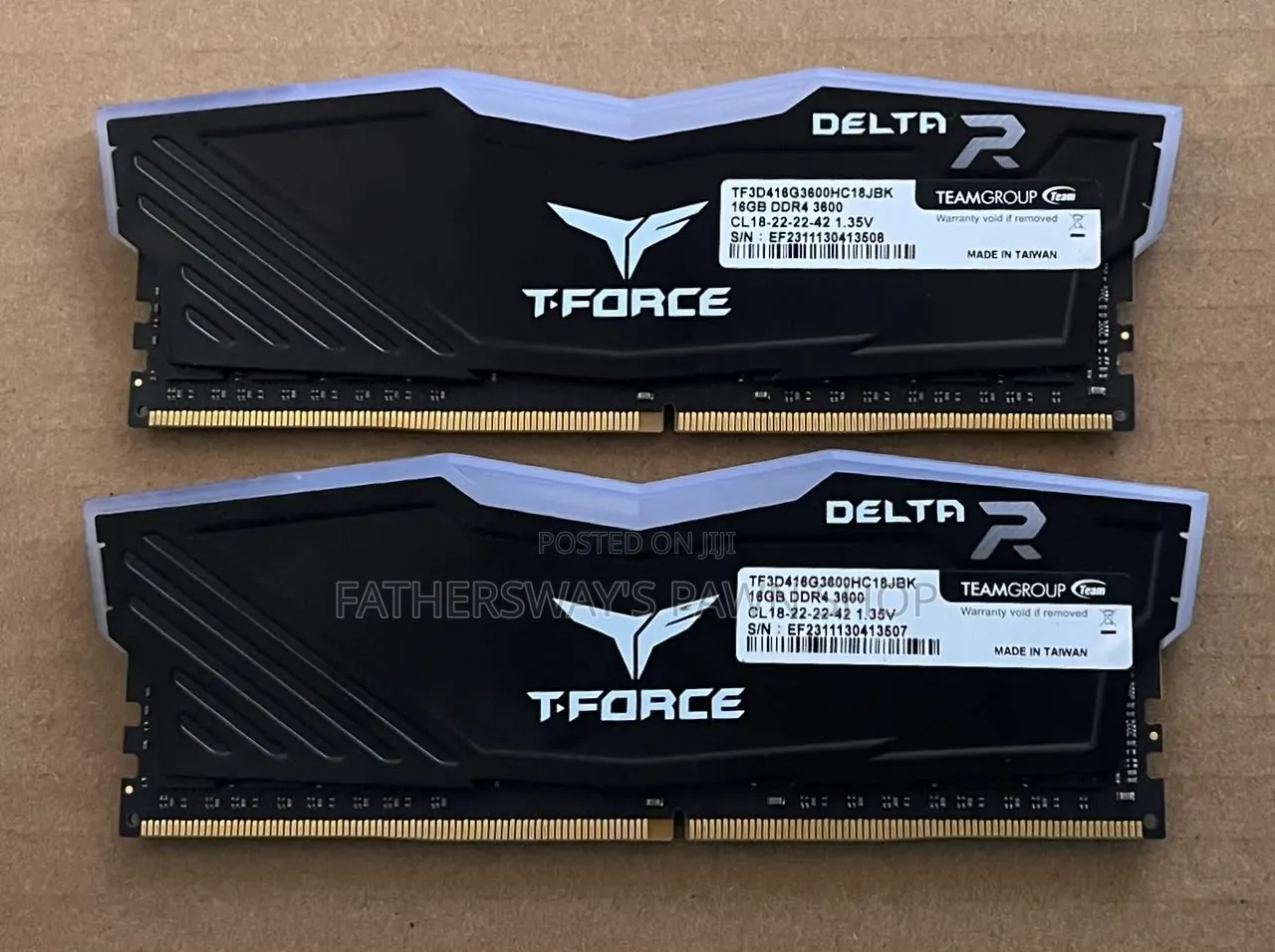 Teamgroup T-Force Delta RGB Ddr4 Rams