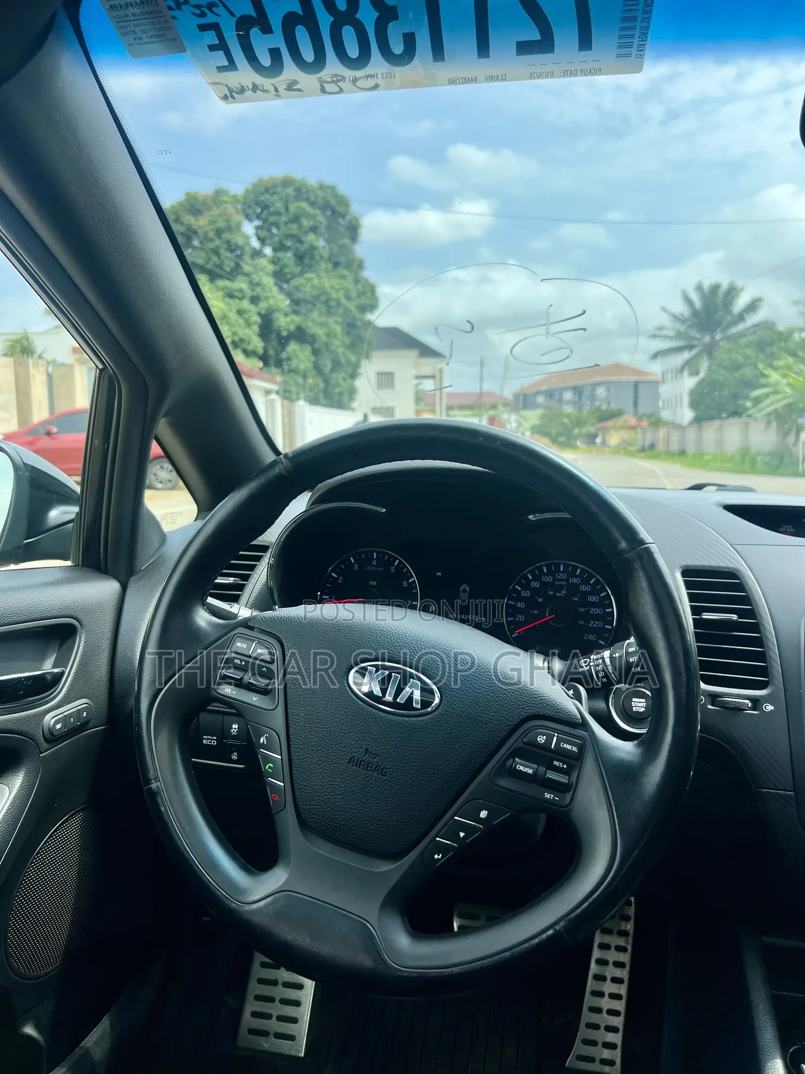 Kia Forte SX Hatchback 2016 Black