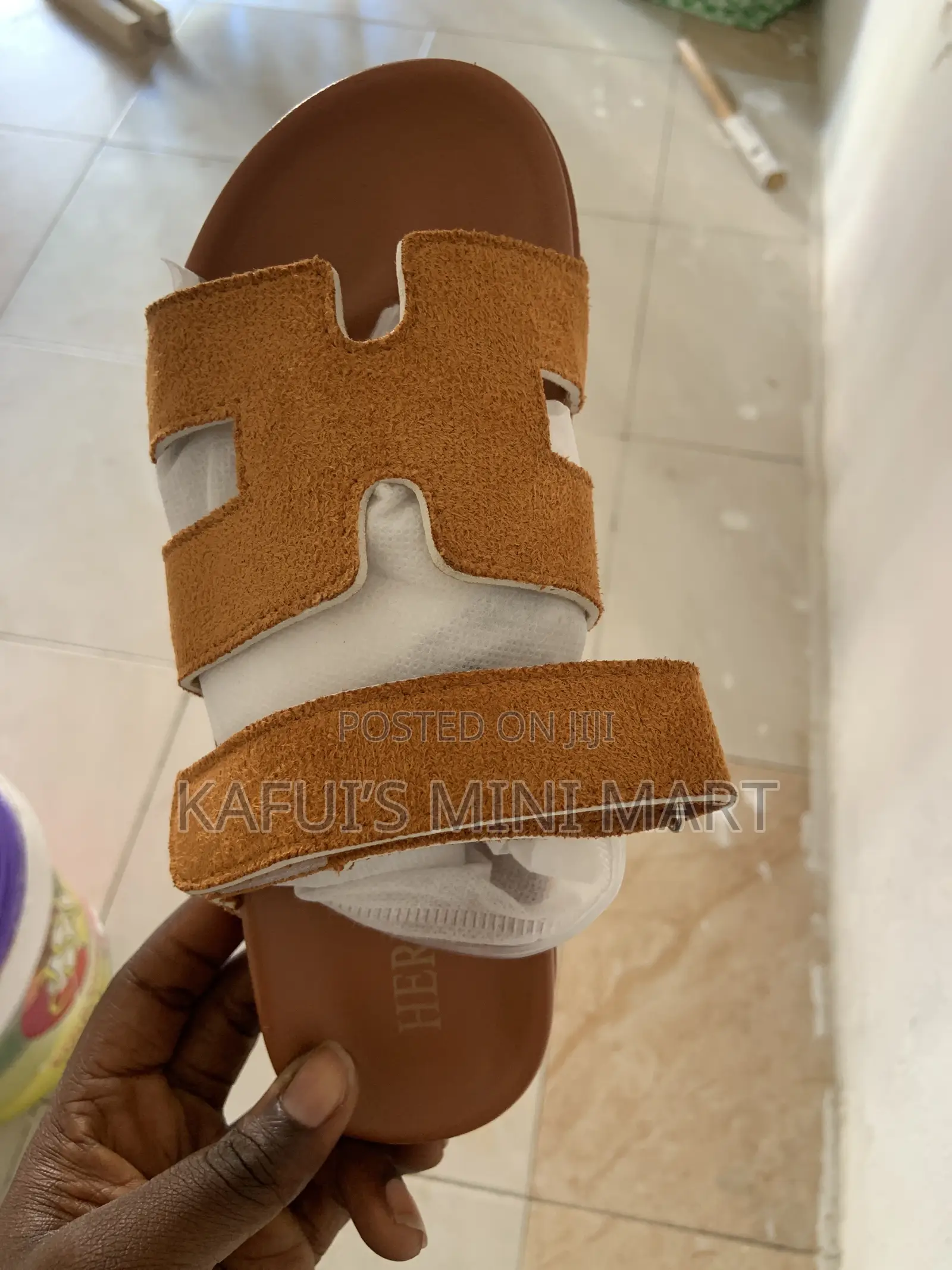 Ladies Hermes Slippers