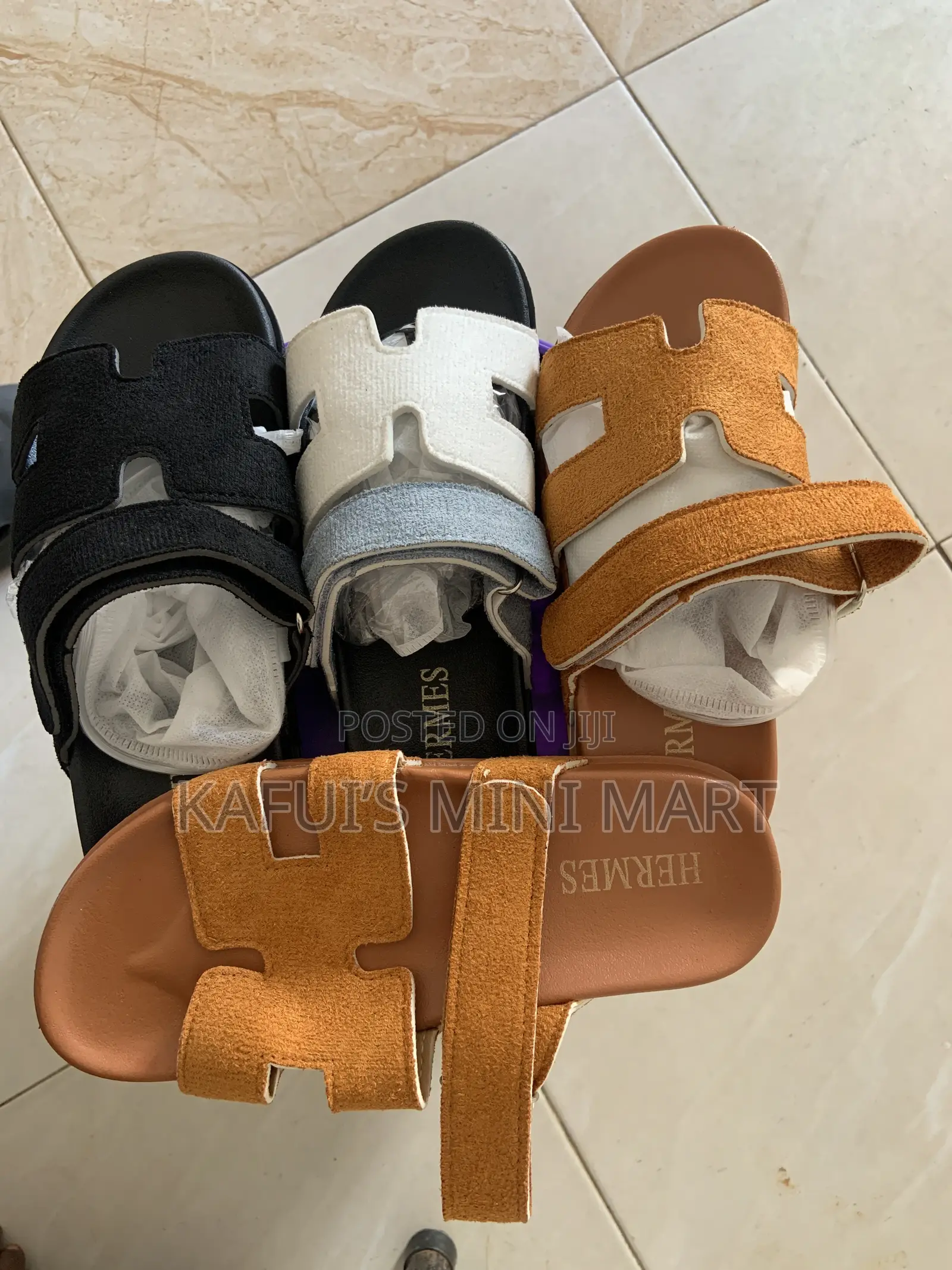 Ladies Hermes Slippers