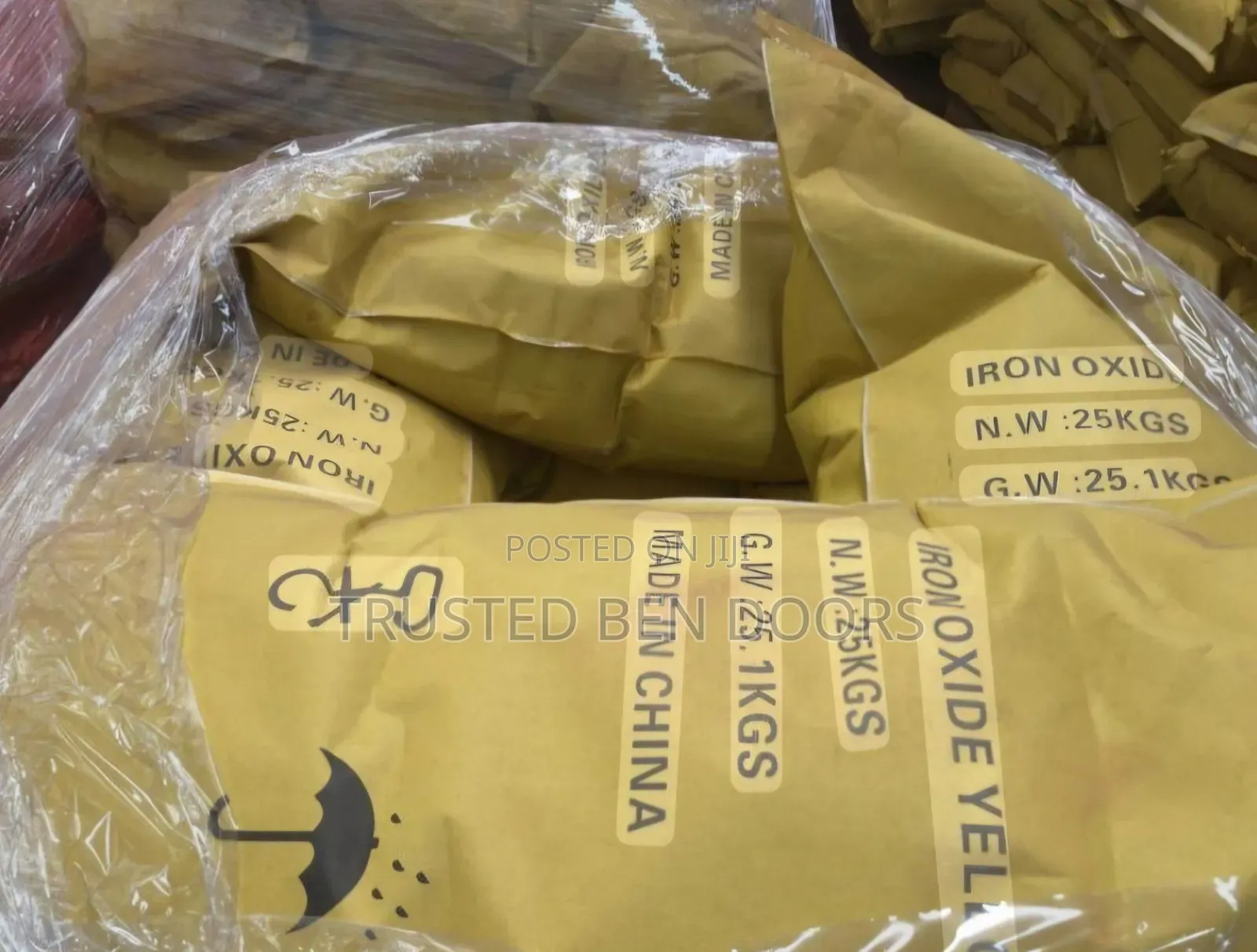 Yellow Iron Oxide Pigment Colour Powder at Wholesale Price