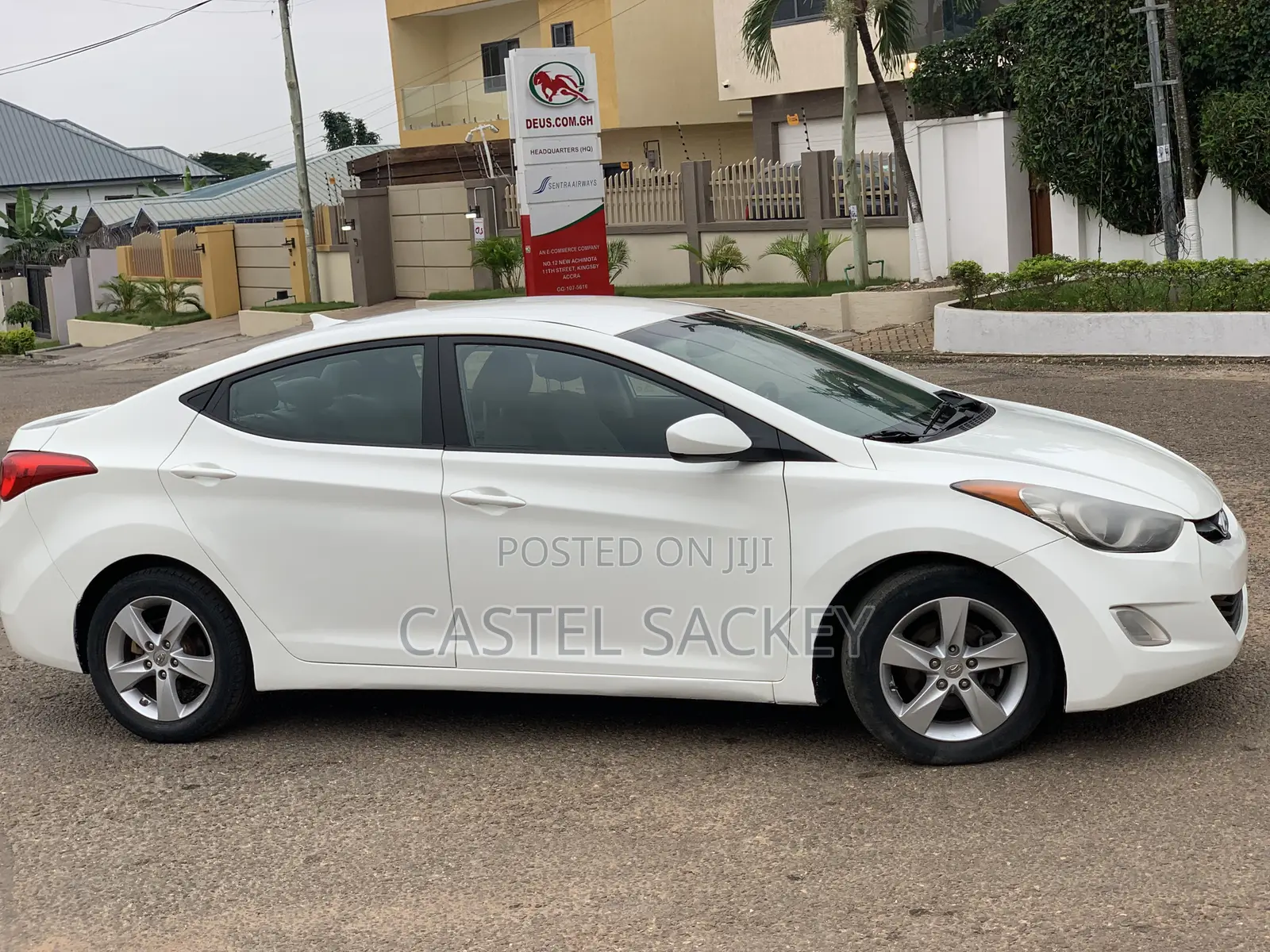 Hyundai Elantra 2013 White
