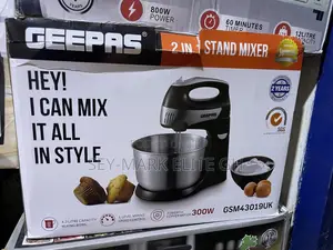 4.3L Geepas Stand Mixer (2 in 1 )