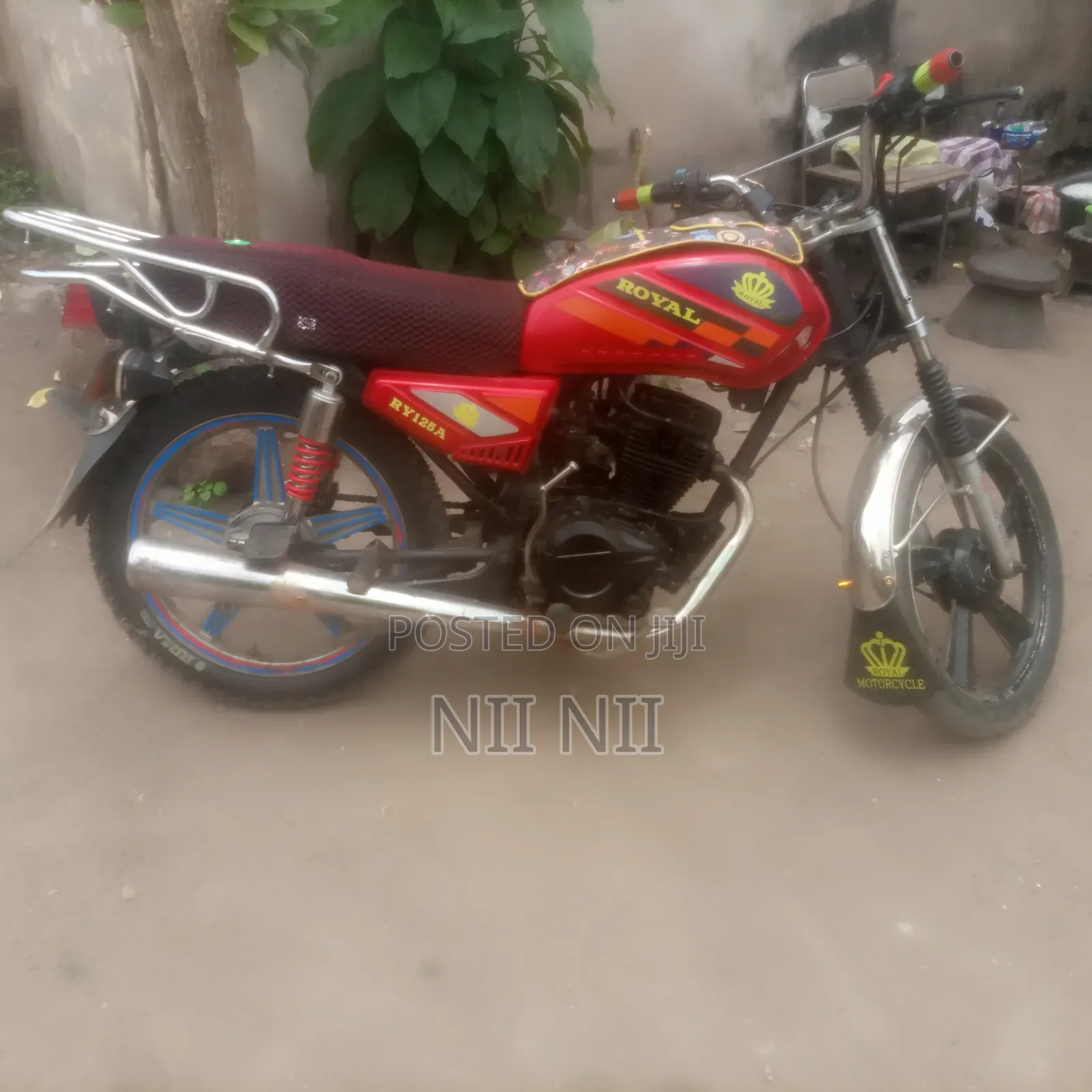 Royal RY125 2023 Red