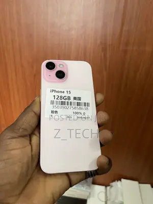 New Apple iPhone 15 128 GB Pink