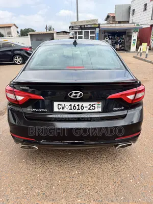 Hyundai Sonata Sport 2.0T Sedan FWD (2.0L 4cyl 6A) 2016 Black