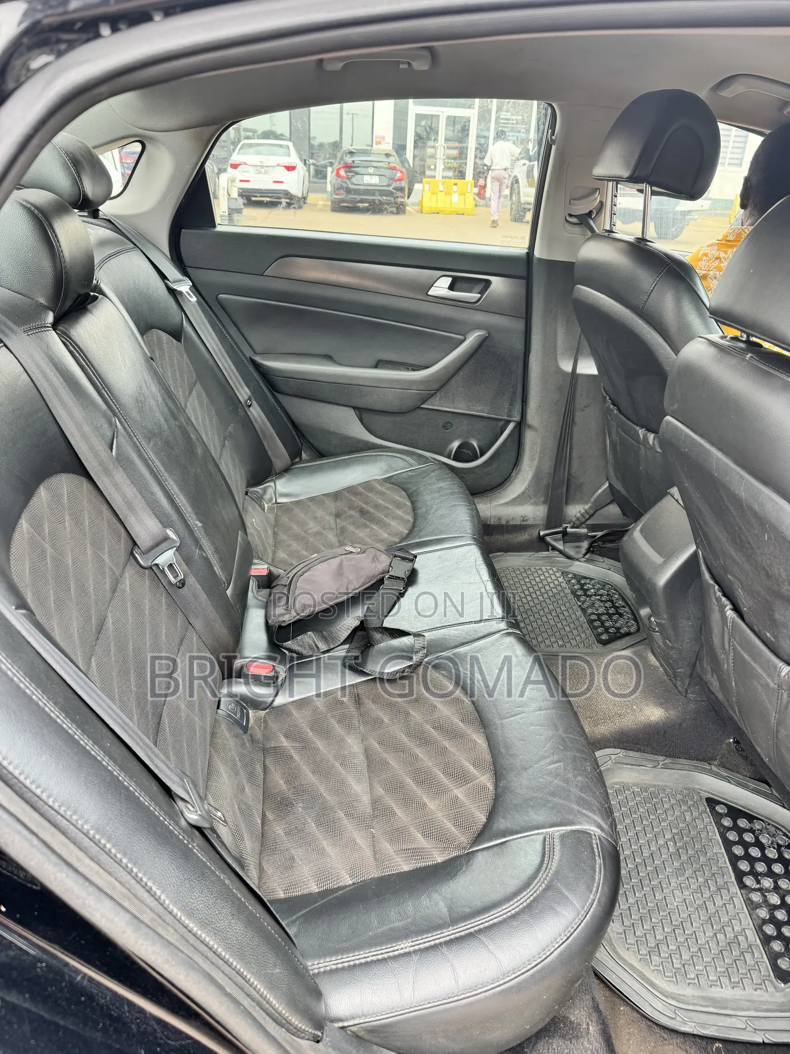 Hyundai Sonata Sport 2.0T Sedan FWD (2.0L 4cyl 6A) 2016 Black