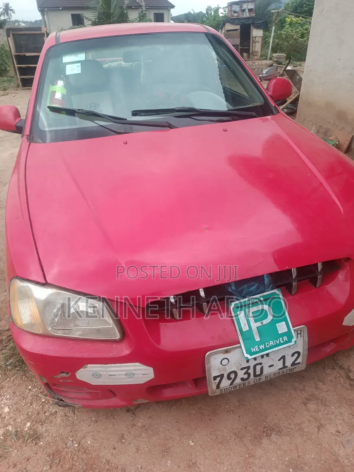 Hyundai Accent GL 2002 Red