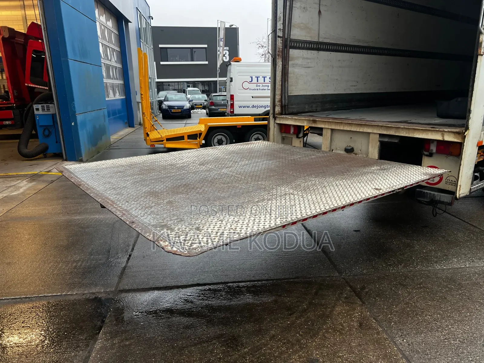 Man Diesel Box Truck TGS