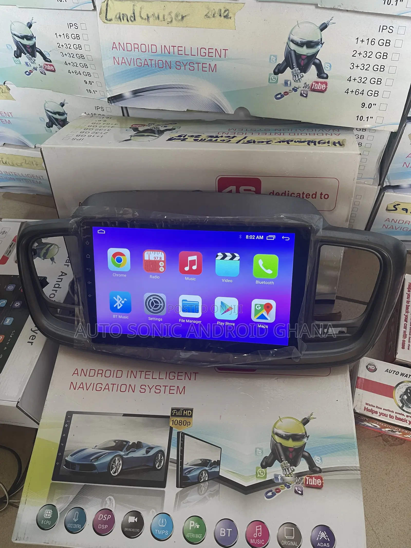 Kia Sorento 2010 Android Infotainment Upgrade Screen 10”