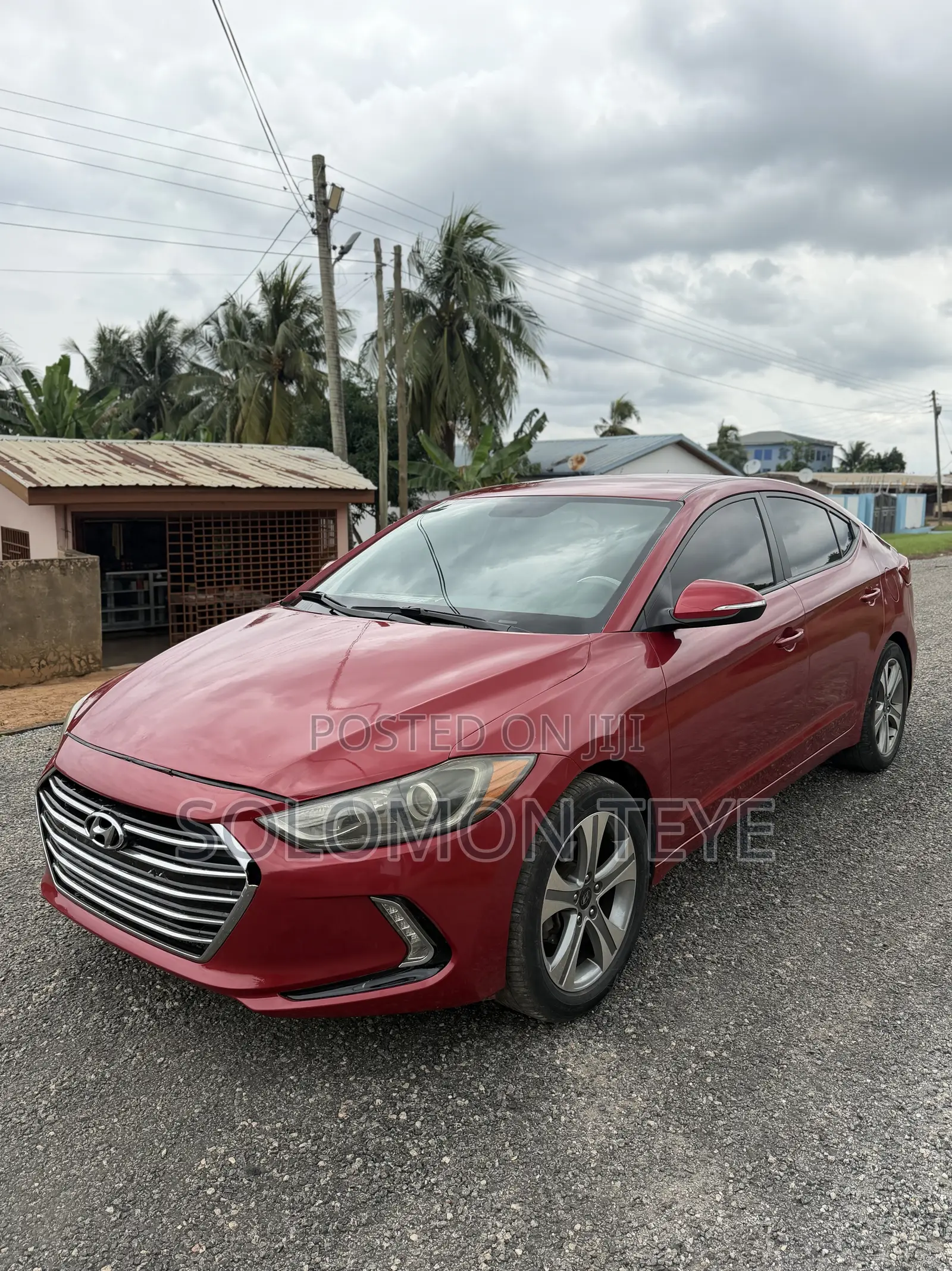 Hyundai Elantra ECO Sedan FWD (1.4L 4cyl 7A) 2017 Red