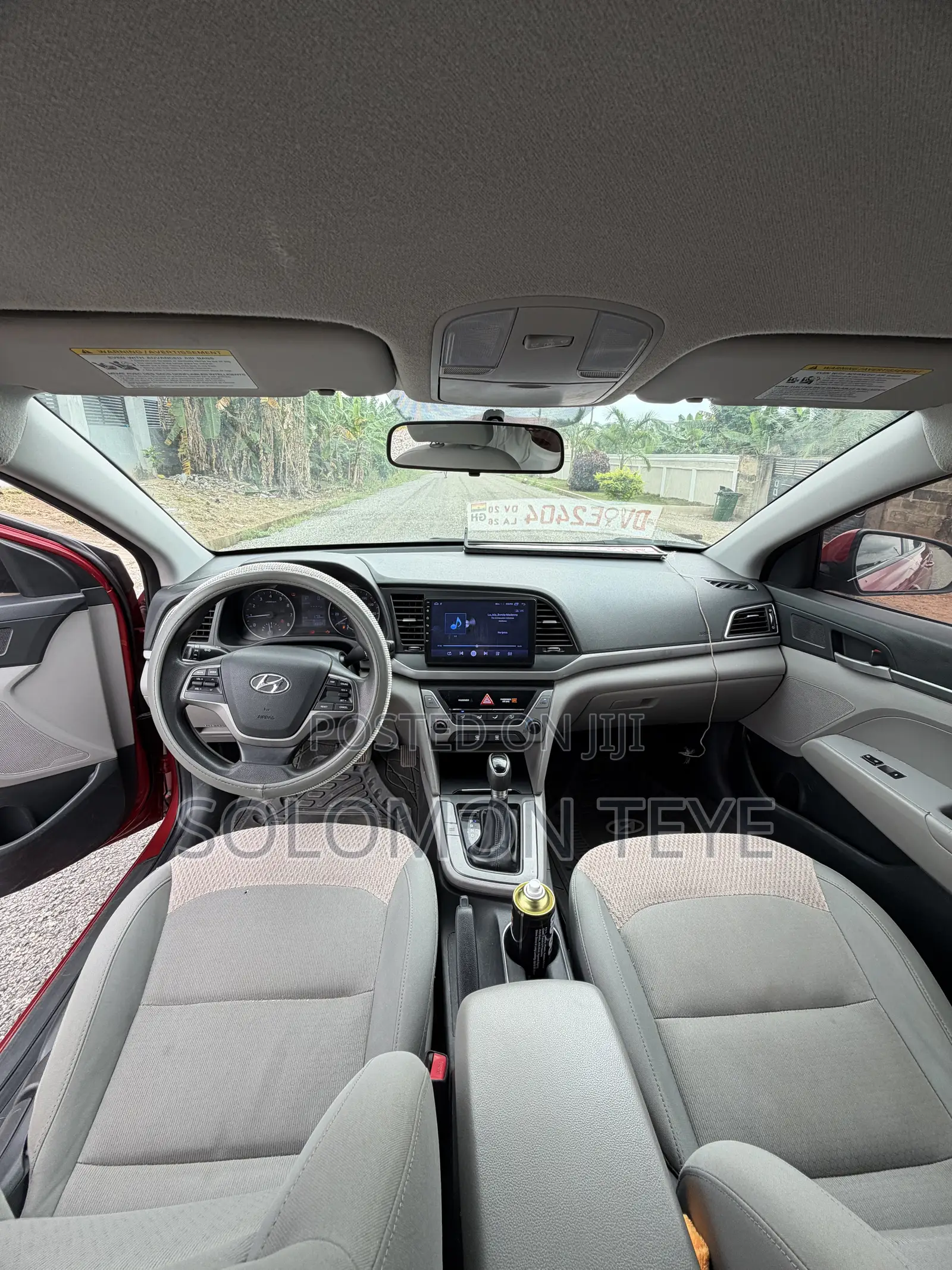 Hyundai Elantra ECO Sedan FWD (1.4L 4cyl 7A) 2017 Red
