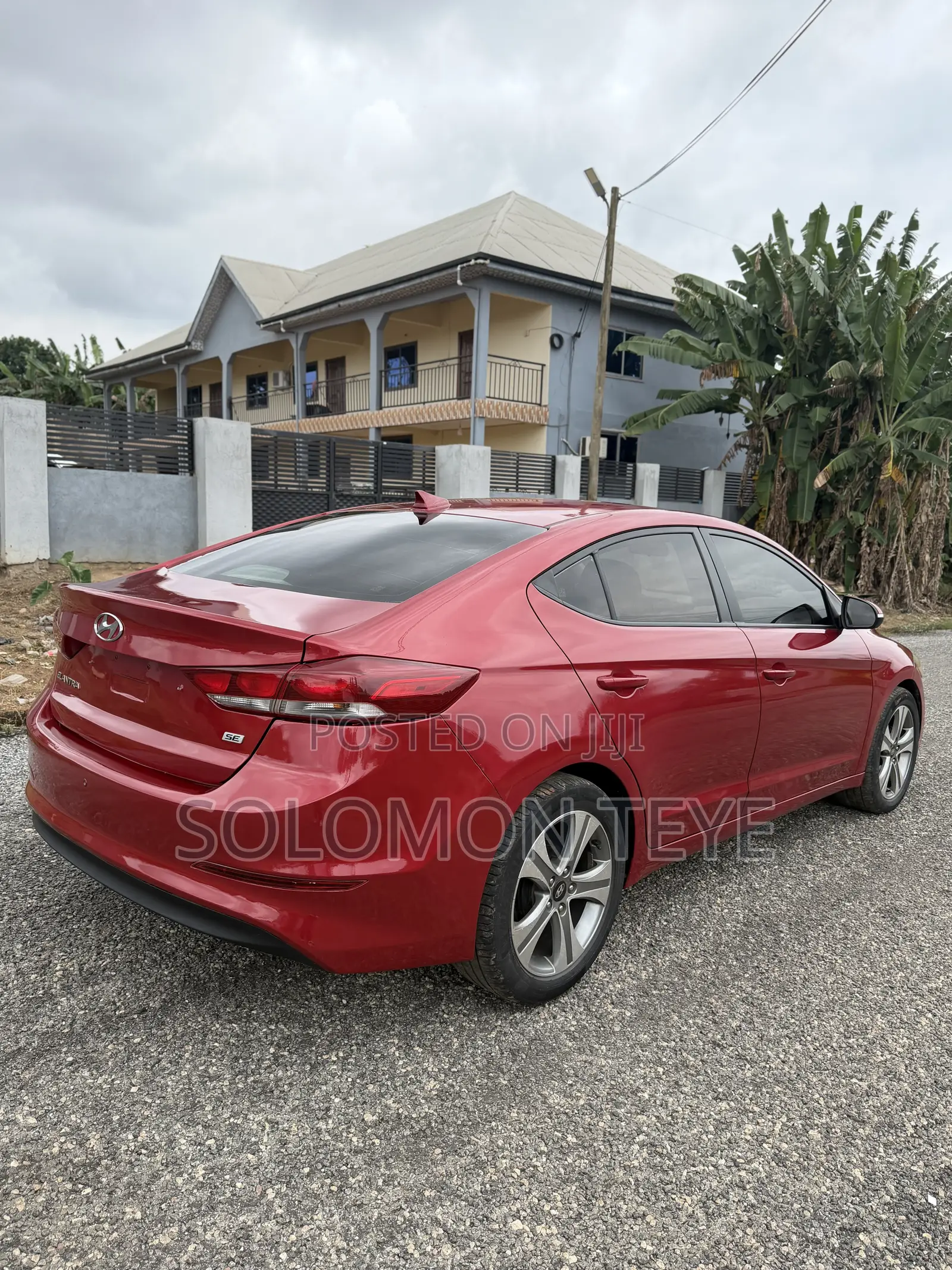 Hyundai Elantra ECO Sedan FWD (1.4L 4cyl 7A) 2017 Red