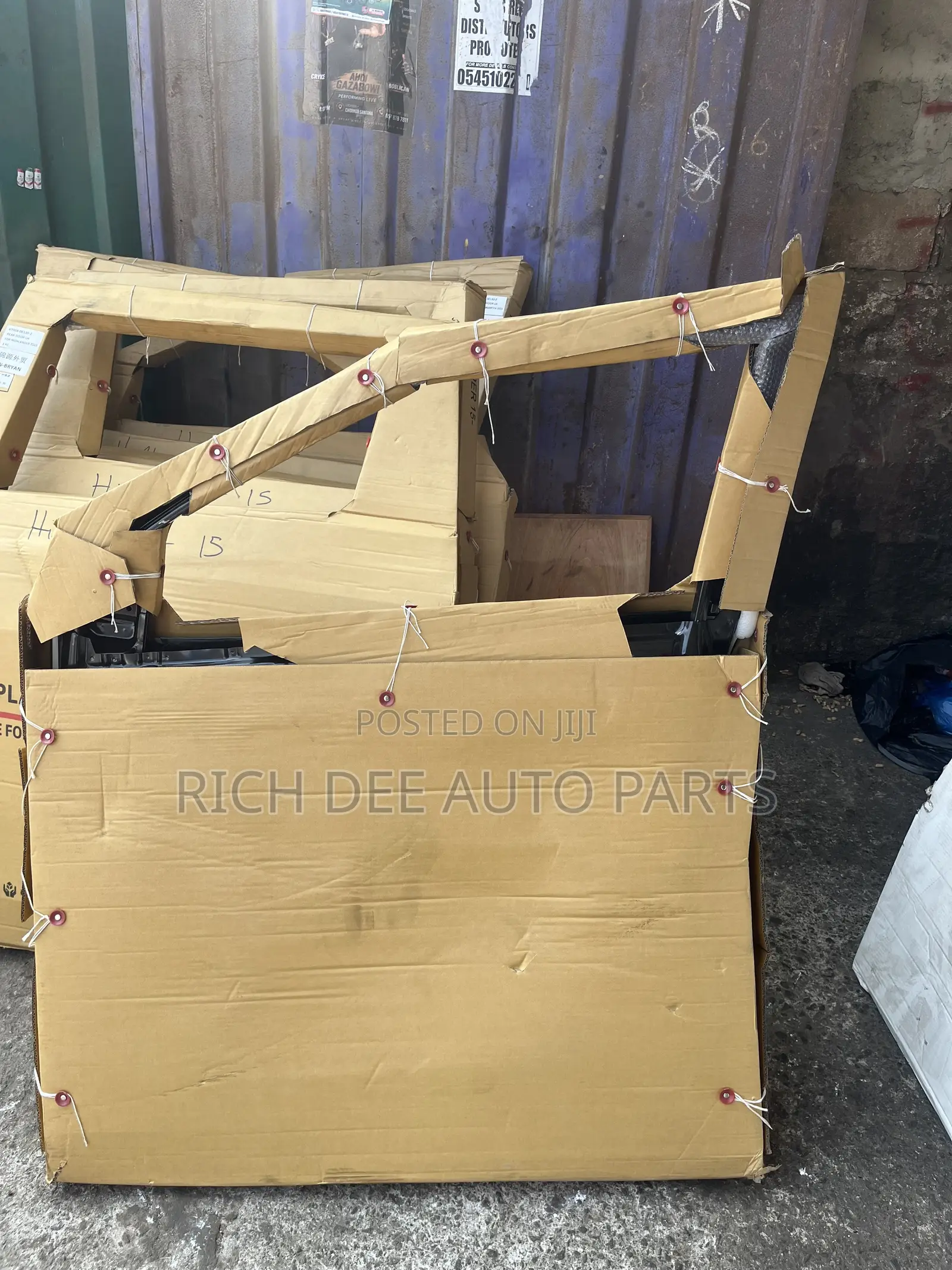 Toyota Highlander 2015, 2016, 2017, 2018, 2019, 2020 Front Doors