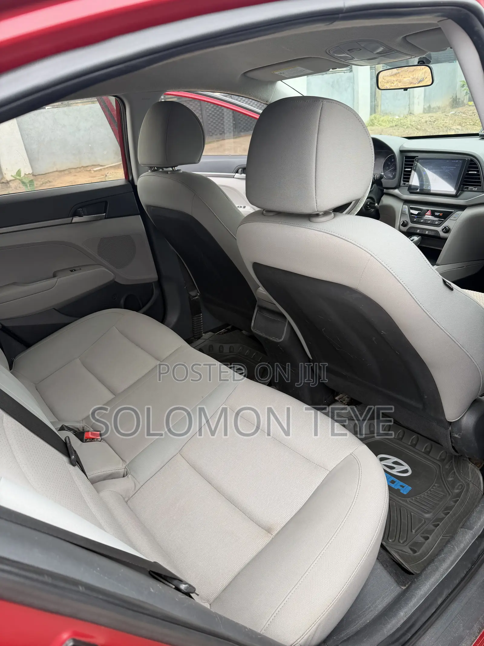Hyundai Elantra ECO Sedan FWD (1.4L 4cyl 7A) 2017 Red