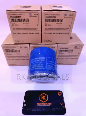 Picanto/Morning/I20/Versa Oil Filter From KOREA 