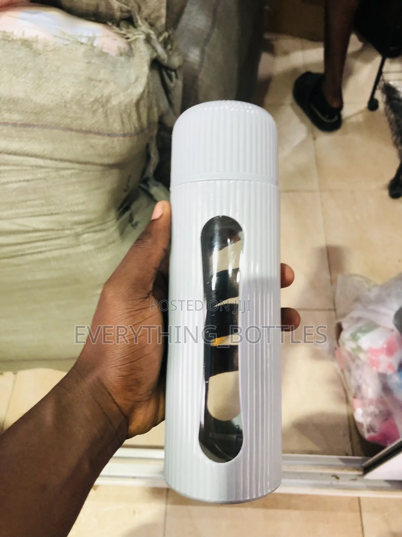 Glass Bottles With Plastic Outer 400ml