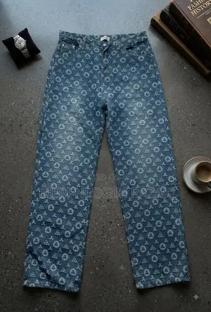High Quality Chrome Hearts and Palm Angels Baggy Jeans Available