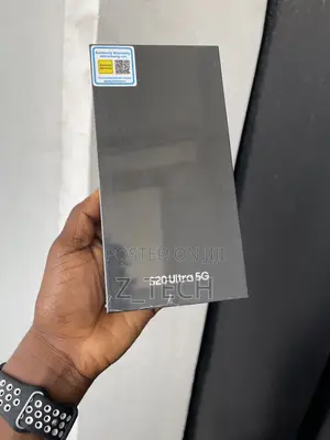 New Samsung Galaxy S20 Ultra 5G 128 GB Black