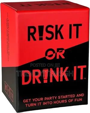 Risk It or Drink It – Fun Party Drinking Game