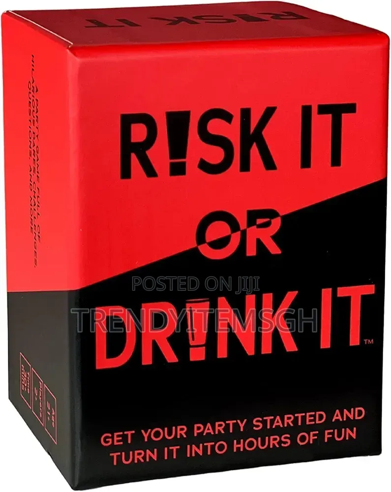 Risk It or Drink It – Fun Party Drinking Game