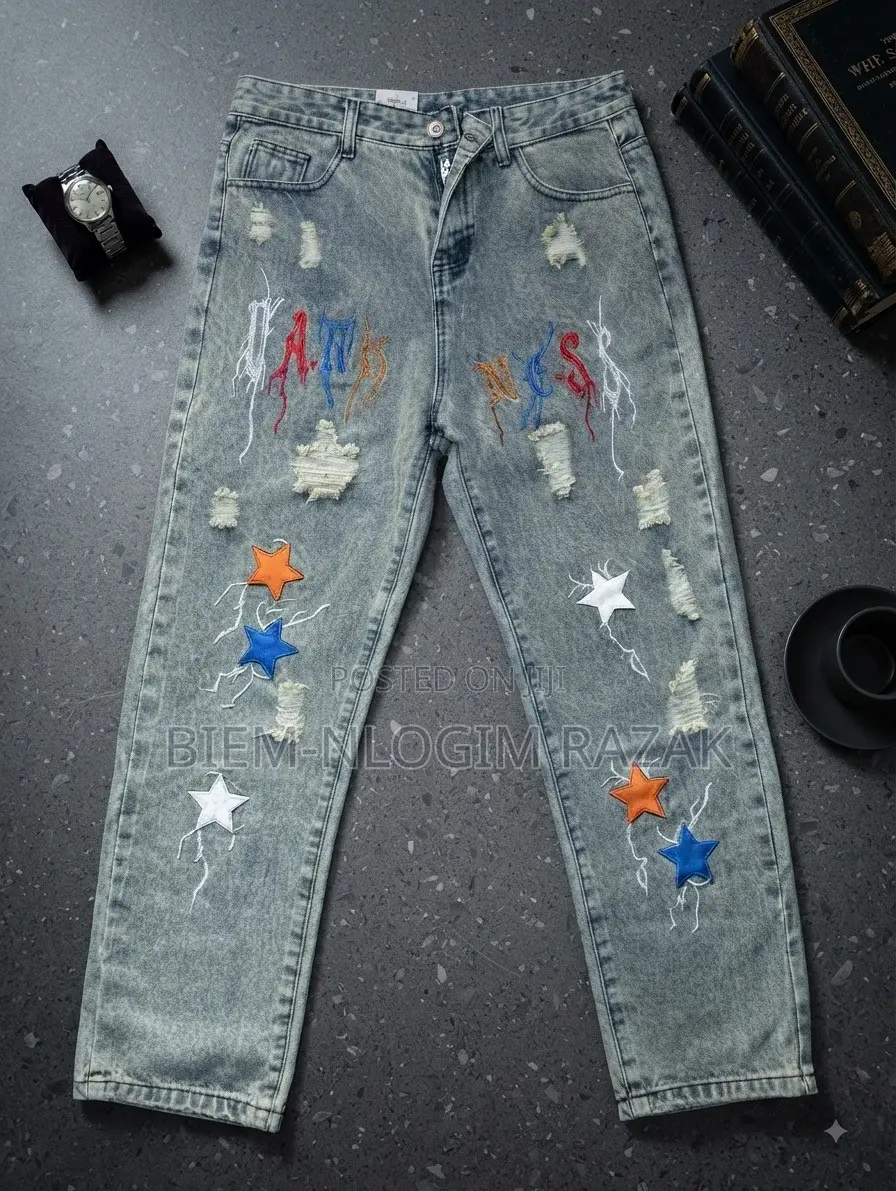 High Quality Versace and Diesel Baggy Jeans Available in Stock