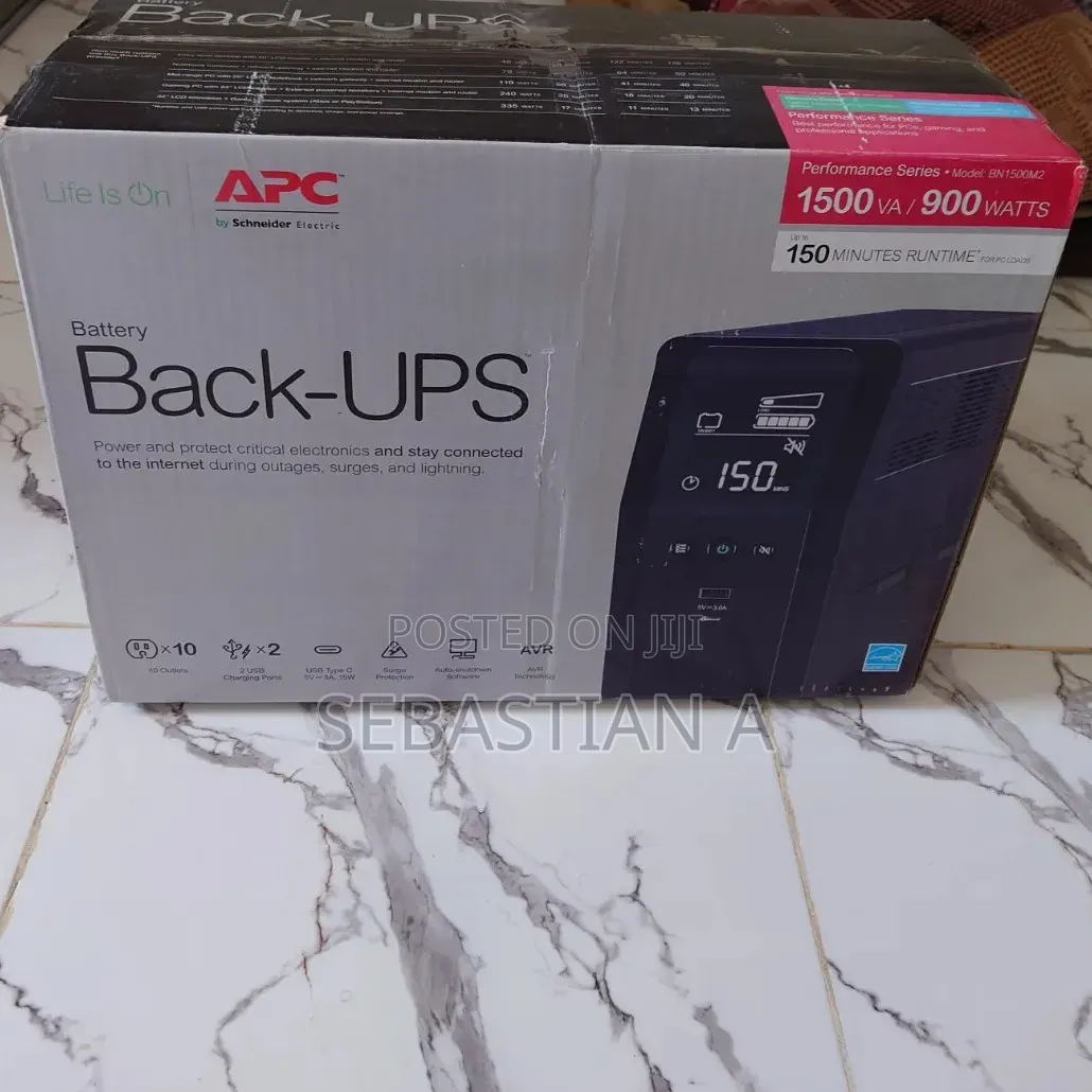 APC Battery Back-Ups (BN1500M2)