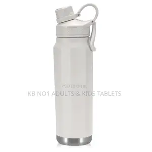 Flip Straw Sports Vacuum Water Bottle