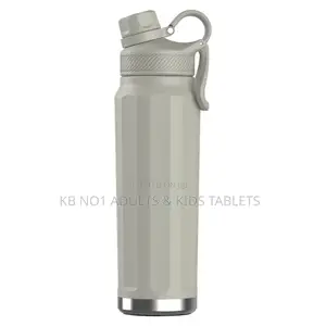 Flip Straw Sports Vacuum Water Bottle
