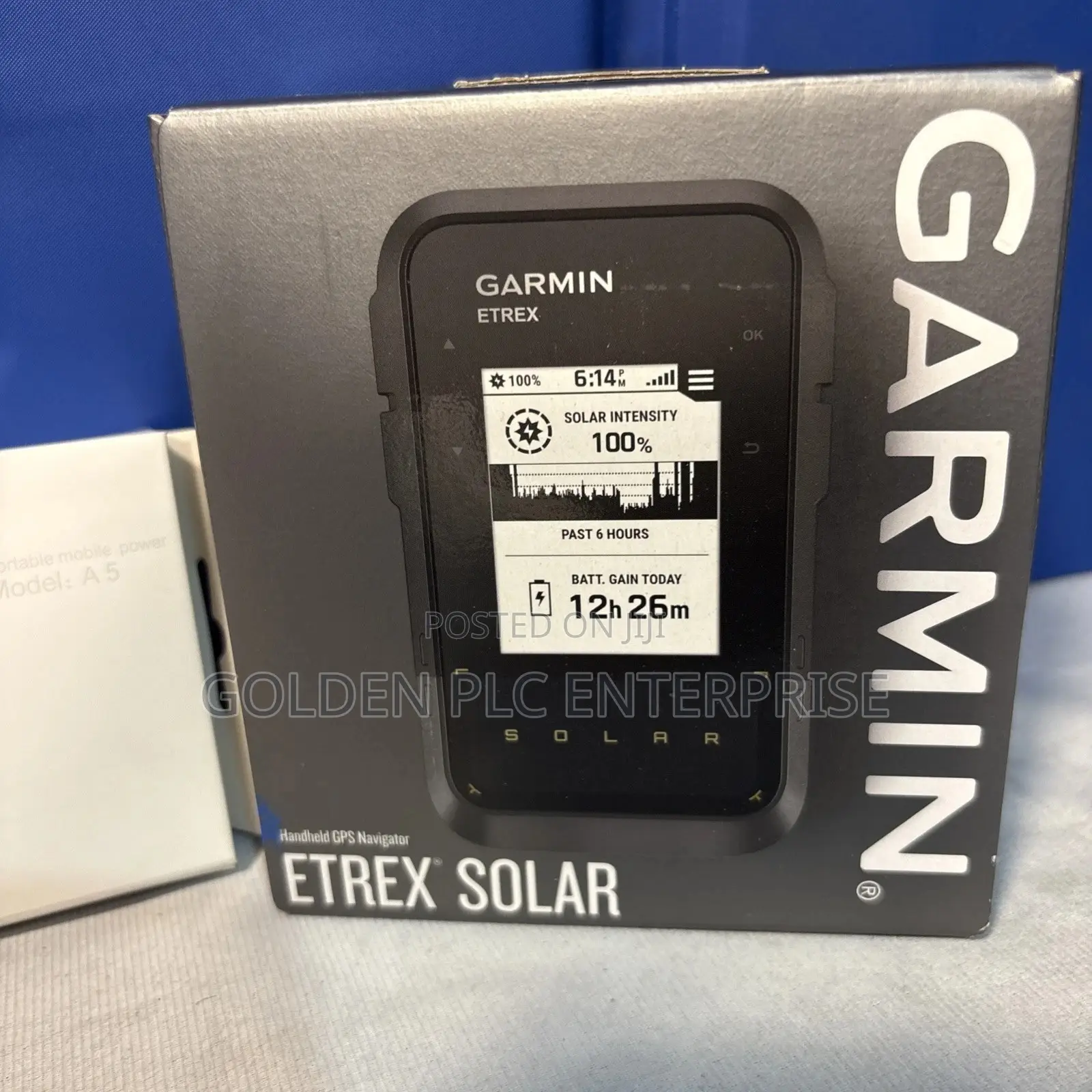 Garmin eTrex Solar Outdoor GPS With Solar Charging NEW W/ Power Bank