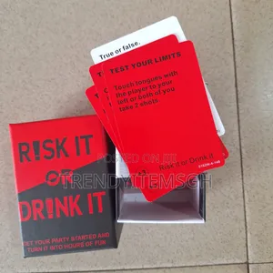 Risk It or Drink It – Fun Party Drinking Game