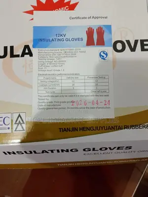 Electric Gloves<> 12KV.