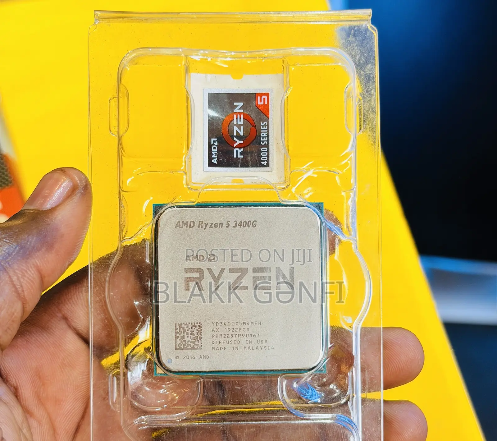 Ryzen 5 3400G Processor With Vega Graphics