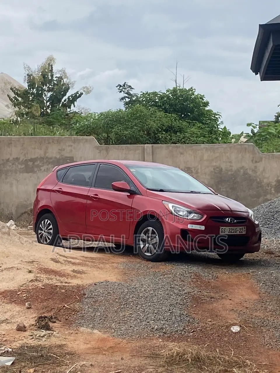 Hyundai Accent 2013 Red