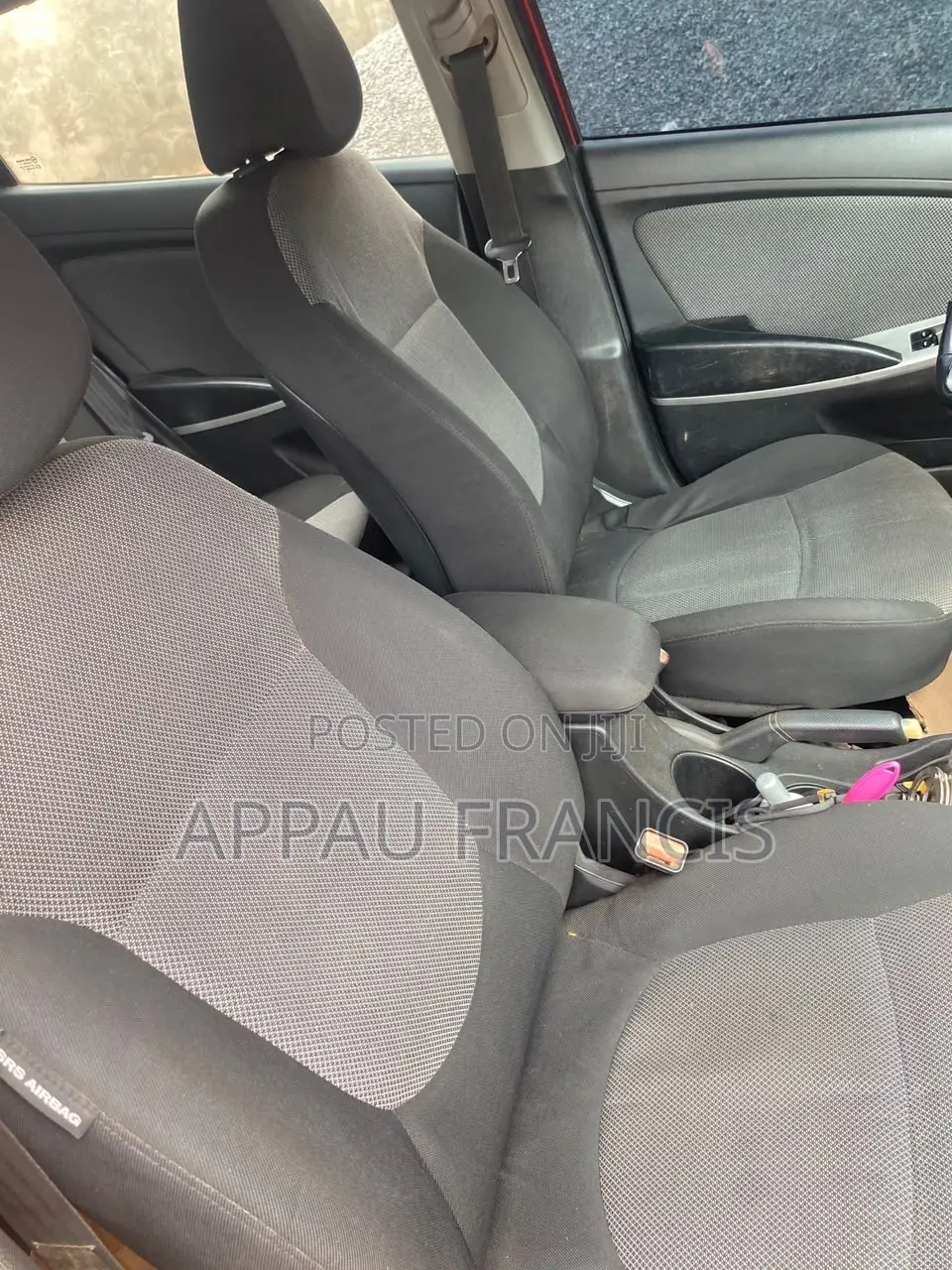 Hyundai Accent 2013 Red