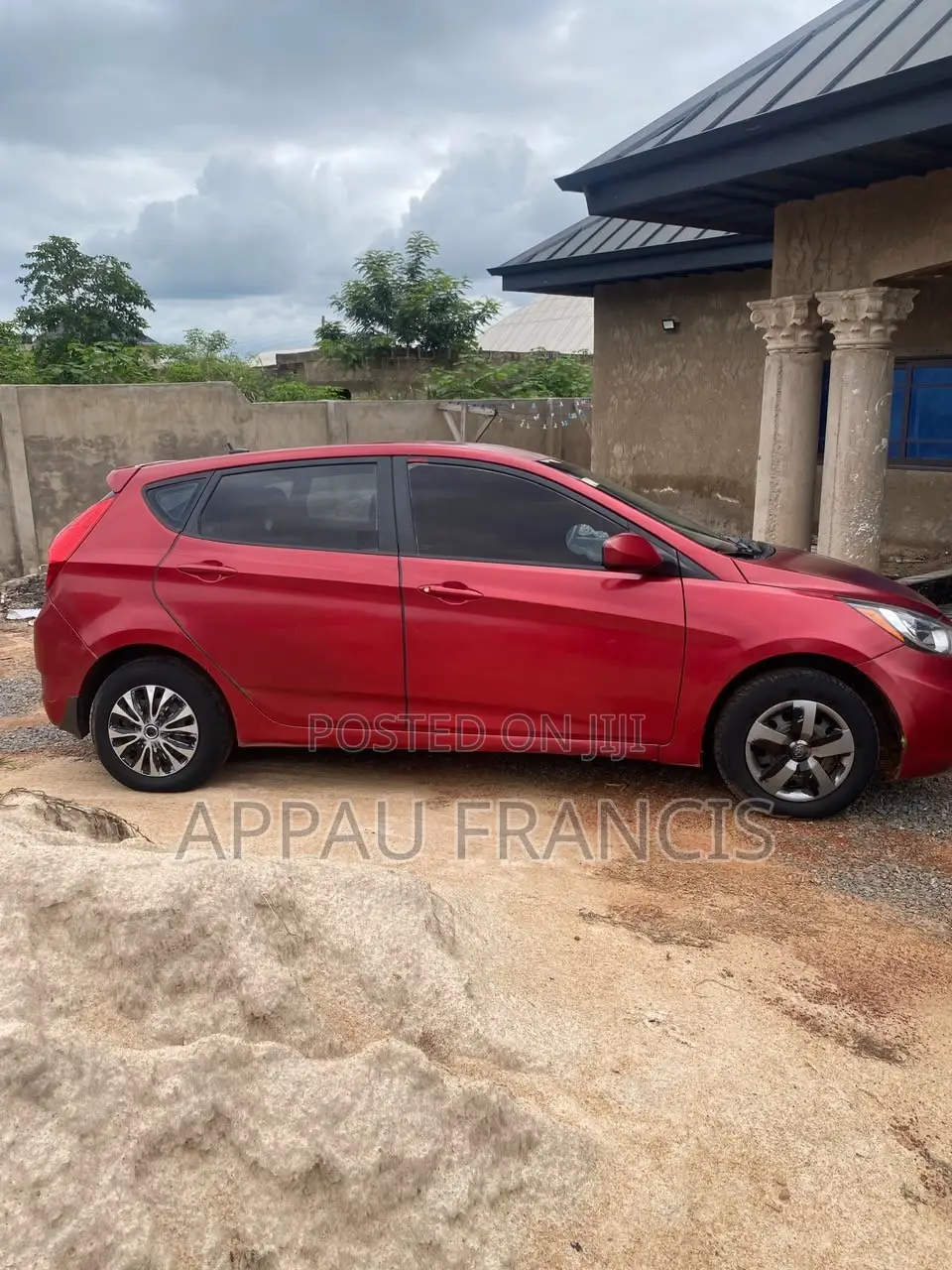 Hyundai Accent 2013 Red