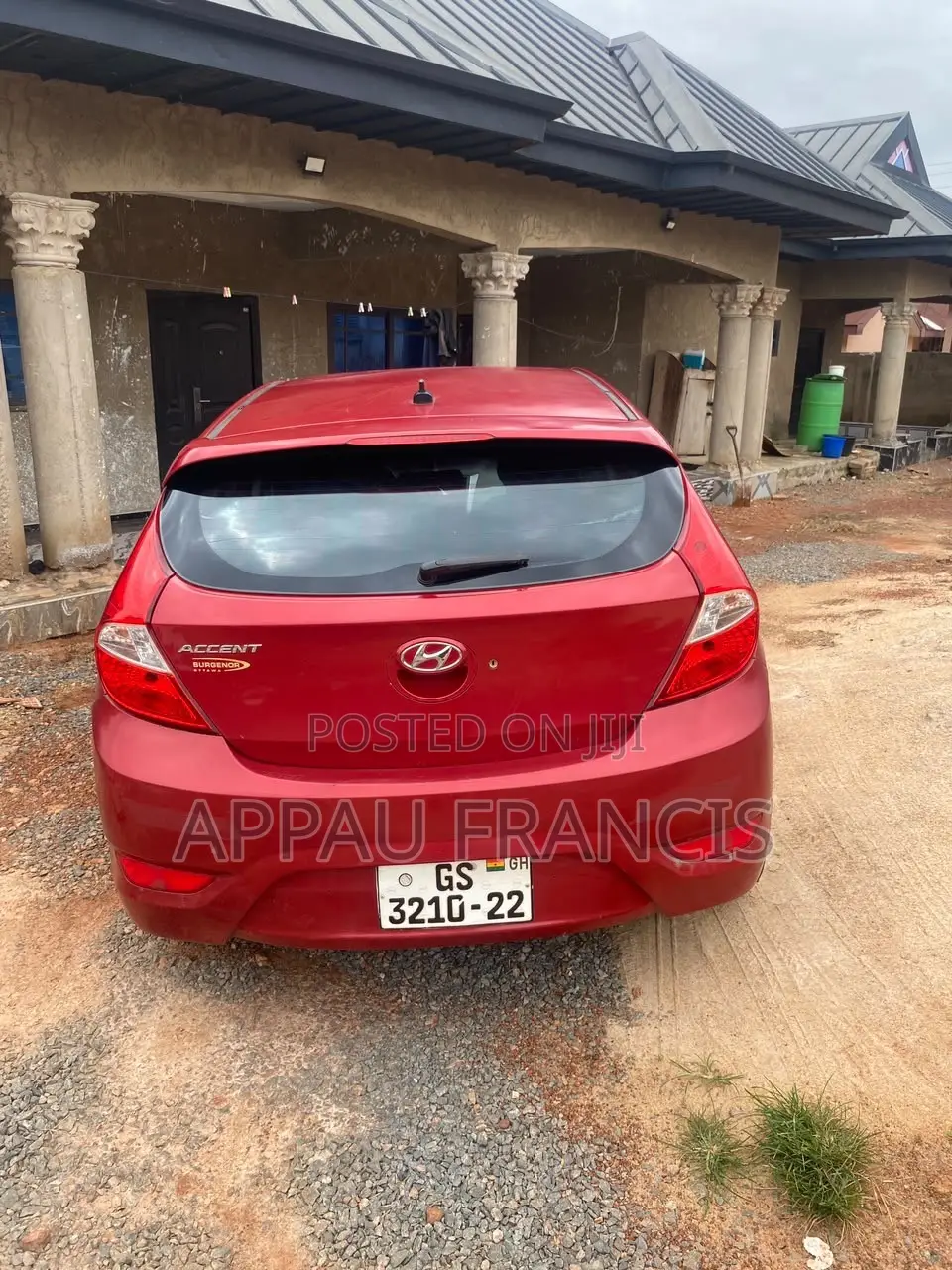 Hyundai Accent 2013 Red