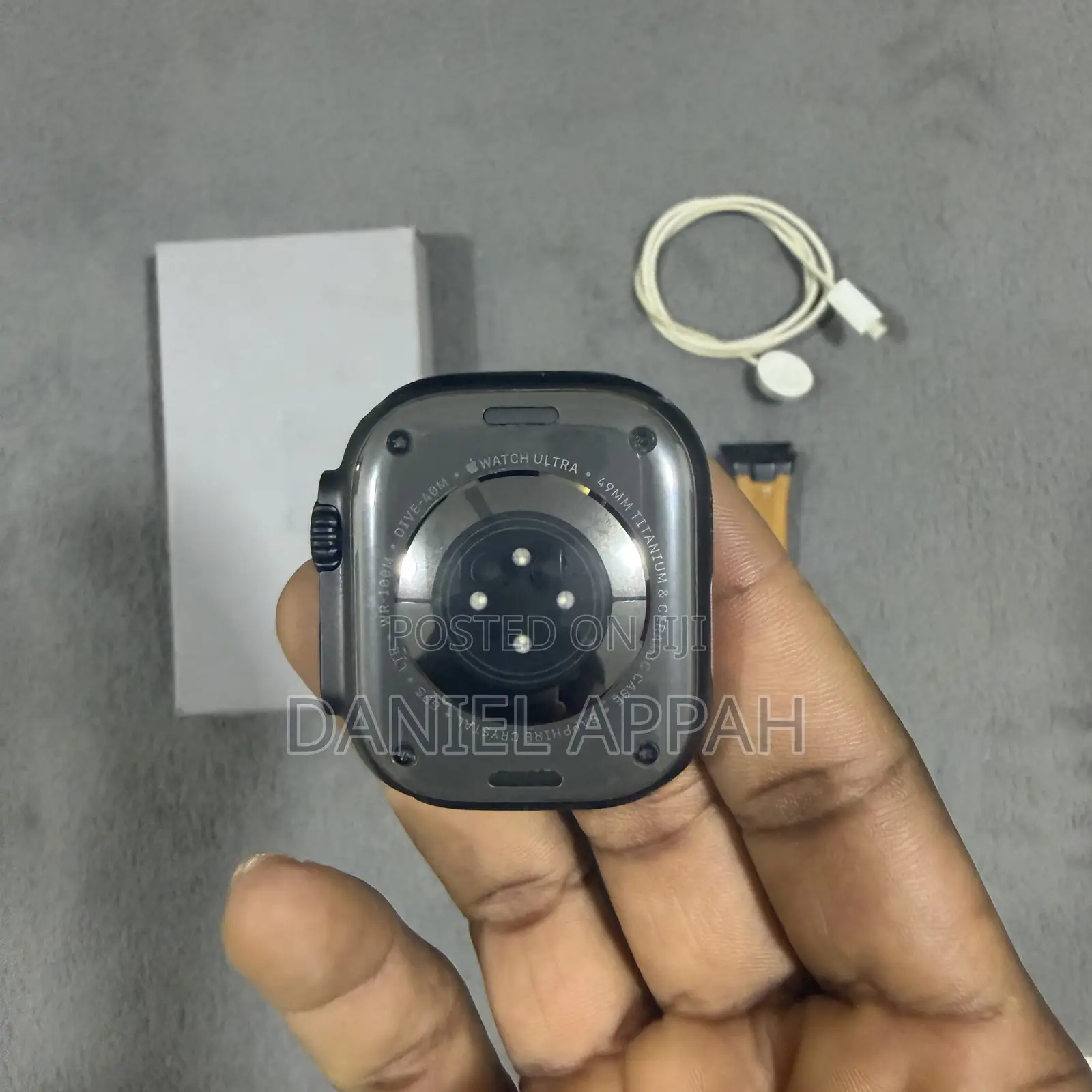 Apple Watch Ultra 2 Black Edition With Free Straps